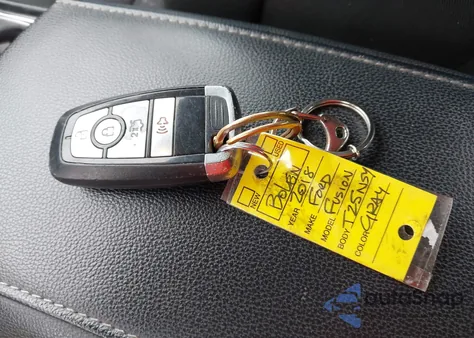 2018 Ford Fusion Se из США, поврежденный, VIN 3FA6P0HD3JR250997